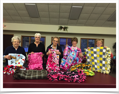 9 Hand Made Blankets
Donated to 
Child Advocacy Program